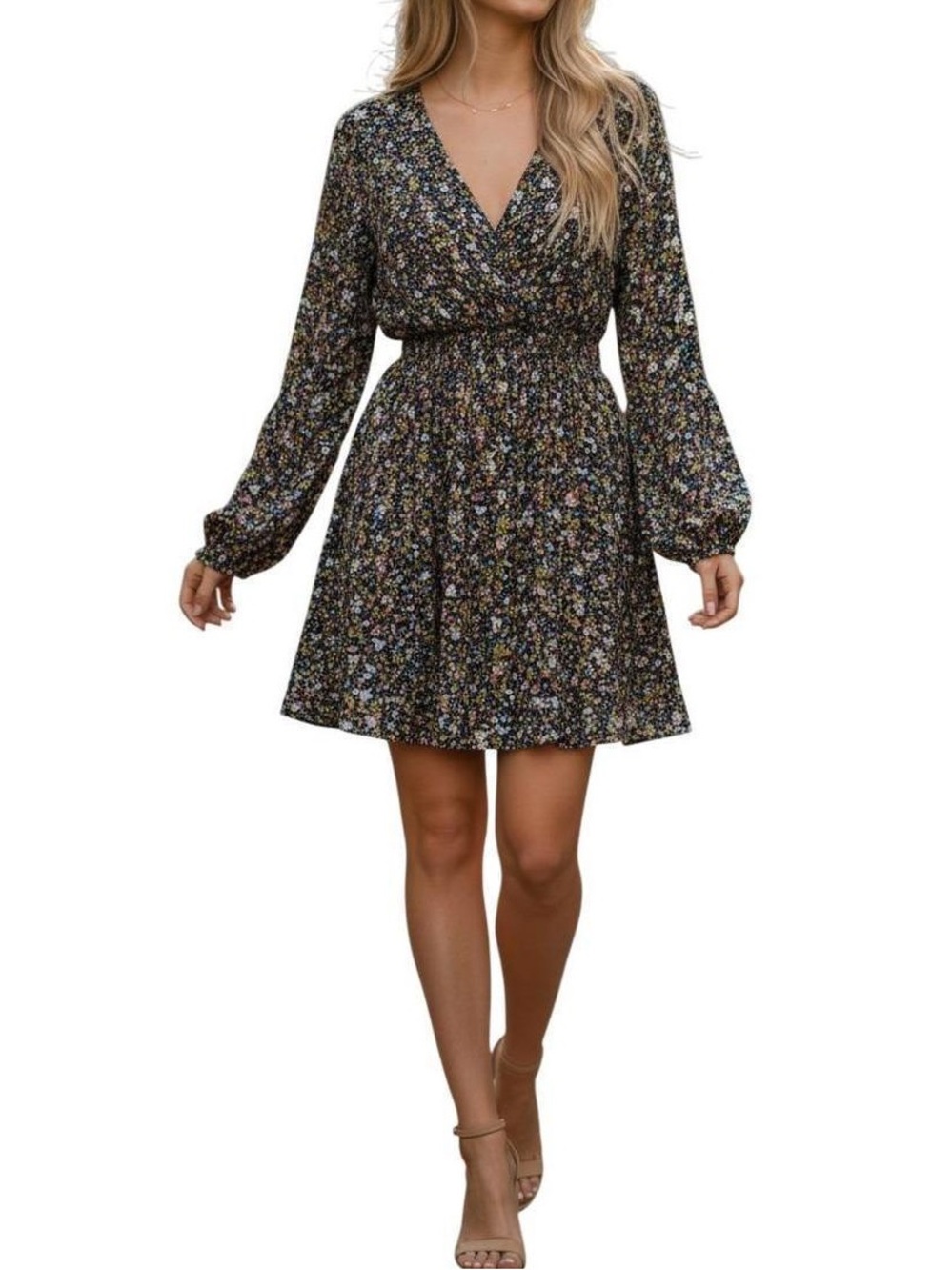Rails • Delaney Dark Ditsy Floral Mini Dress